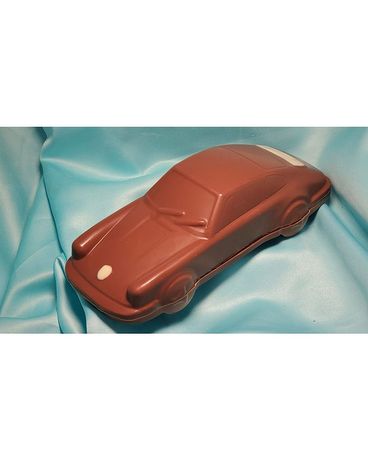 3D Porsche - Milk Chocolate ($24.99) size, inches height and inches wide.