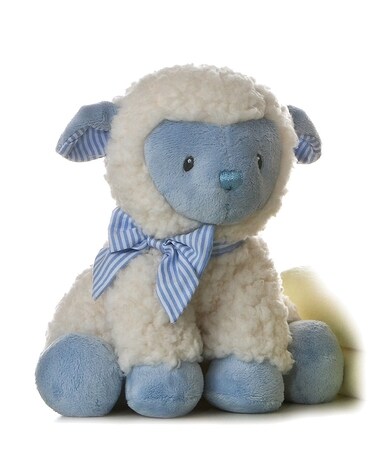 Boy Lamb size, inches height and inches wide.