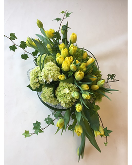 Lovely size, inches height and inches wide.