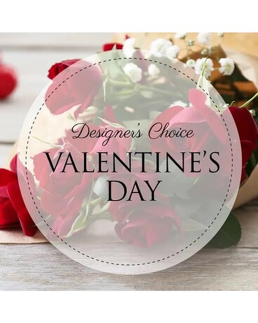 Valentine's Day Designer's Choice Flower Arrangement