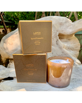 Candle 15.5oz size, inches height and inches wide.