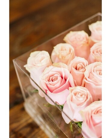 25 roses size, inches height and inches wide.