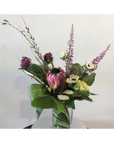 Pink Protea Flower Arrangement