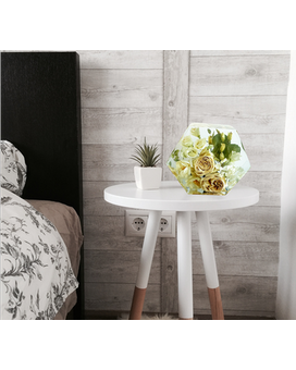 7 inch Hexagon size, inches height and inches wide.