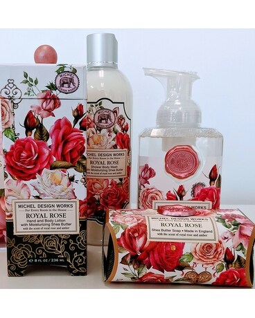 Shower Body Wash size, inches height and inches wide.