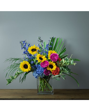 Large size, inches height and inches wide.
