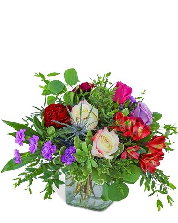 Deluxe Blooming Jewel size, inches height and inches wide.