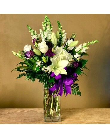 Premium - More Lilies size, inches height and inches wide.