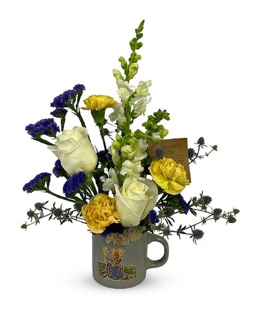 Libra Mug size, inches height and inches wide.