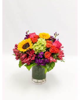 Standard size, 12 inches height and 12 inches wide.