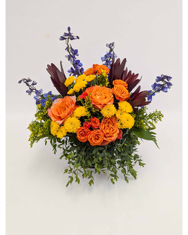 Standard size, 18 inches height and 18 inches wide.