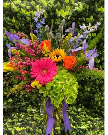Gorgeous size, inches height and inches wide.
