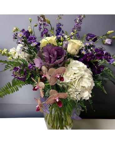 Shades of Purple  Designers Choice Flower Arrangement