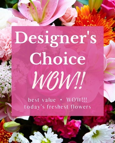 Designer's Choice Wow Vase Arrangement Flower Arrangement