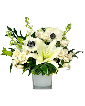 Standard size, 14 inches height and 14 inches wide.