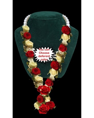 One Garland size, inches height and inches wide.