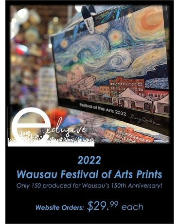 2022 FOA Print size, inches height and inches wide.