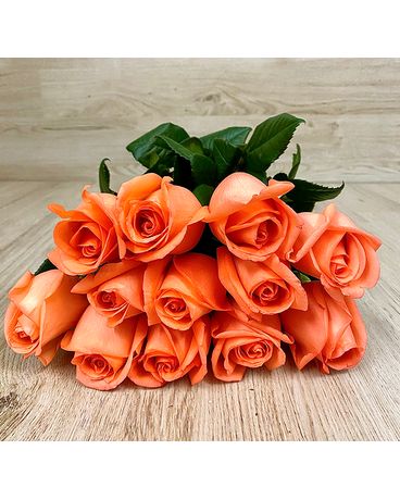 1 Dozen Roses size, inches height and inches wide.