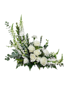 Tasteful-As Shown size, 25 inches height and 25 inches wide.