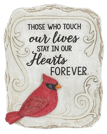 Hearts Forever size, 10.5 inches height and 8.5 inches wide.
