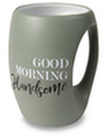16 oz Mug size, inches height and inches wide.