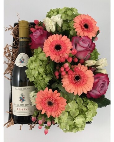White Wine size, inches height and inches wide.