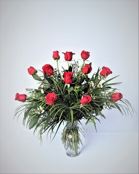 One Dozen AS SHOWN size, inches height and inches wide.