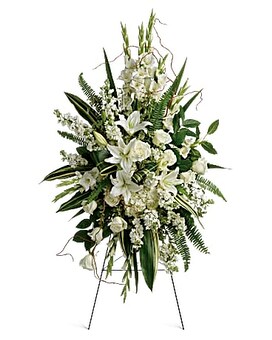 Deluxe- ALL WHITES AND GREENS size, inches height and inches wide.