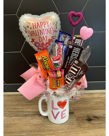 Chocolate Lover size, inches height and inches wide.