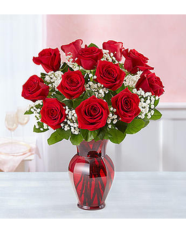 Small 12 Roses size, inches height and inches wide.
