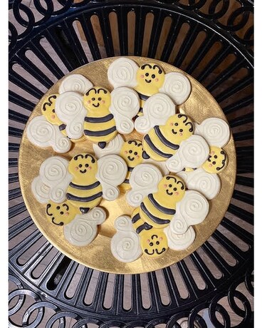 10 Cookies size, inches height and inches wide.