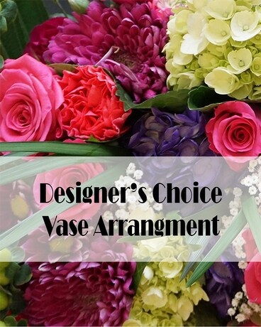 Designer's Choice size, inches height and inches wide.