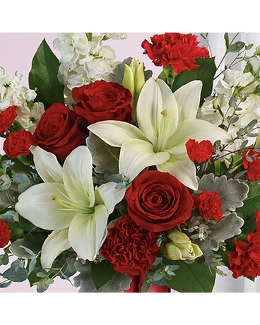 Standard in Vase size, inches height and inches wide.