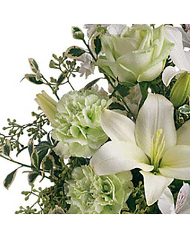 Premium Vase Arrangement size, inches height and inches wide.