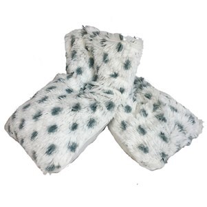 Snowy Leopard size, inches height and inches wide.