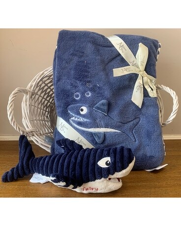 Shark Tooth fairy plush size, inches height and inches wide.