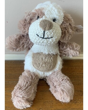 Puppy Tooth Fairy Pillow size, inches height and inches wide.