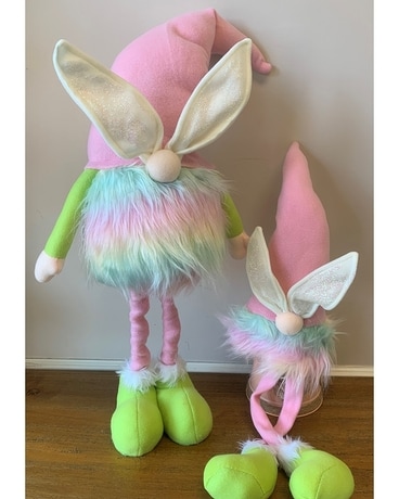 Standing Gnome size, inches height and inches wide.