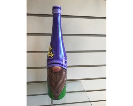 Purple Hat size, inches height and inches wide.