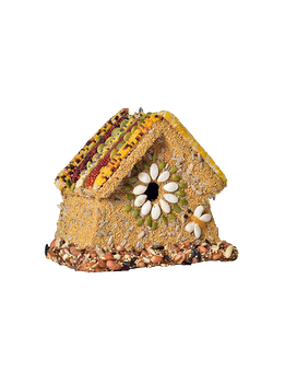 The Rustic Wren size, inches height and inches wide.