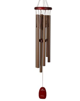 Pachelbel Canon Chime by Woodstock Chimes size, inches height and inches wide.