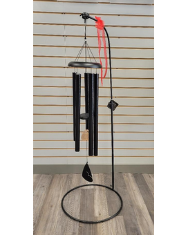 Sent on borrowed stand to local funeral home size, inches height and inches wide.