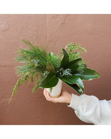 Greenery size, inches height and inches wide.
