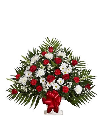 Standard size, 30 inches height and 36 inches wide.