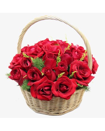 Standard 24 Roses size, inches height and inches wide.