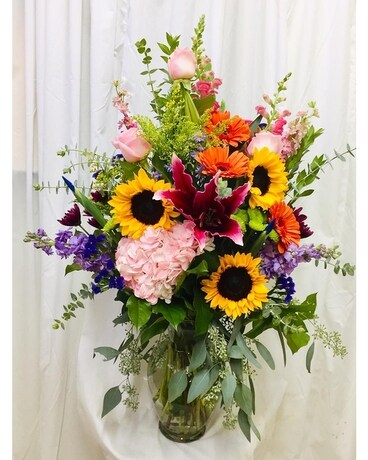 Premium size, inches height and inches wide.