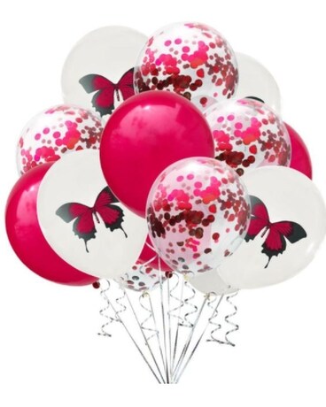 Red Butterfly- You Choose Occasion size, inches height and inches wide.