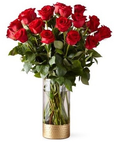 Premium 24 Roses size, inches height and inches wide.