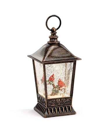 Lantern size, inches height and inches wide.