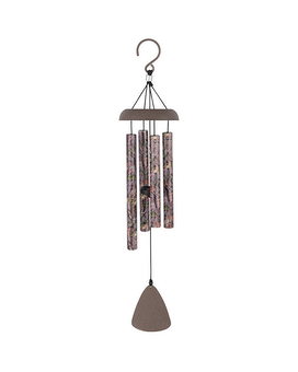 Wind Chime size, inches height and inches wide.